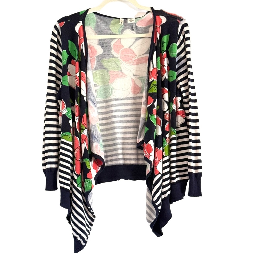 Anthropologie Moth Watergarden Cardigan XL